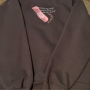 Grey Taylor Swift sweatshirt here’s to my mama had to listen to all this drama